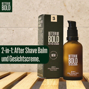 Best Face Scenario: 2-in-1 After Shave Balm & Gesichtspflege