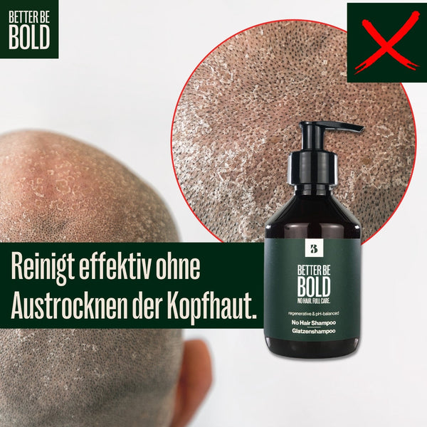Glatzenshampoo | No Hair Shampoo