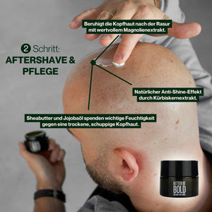 NO HAIR. FULL CARE. BALD CREAM.