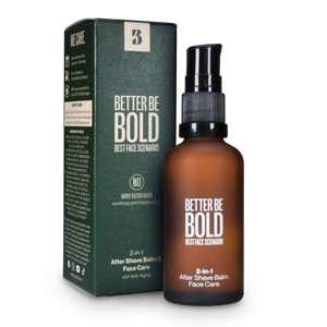 Best Face Scenario: 2-in-1 After Shave Balm & Gesichtspflege