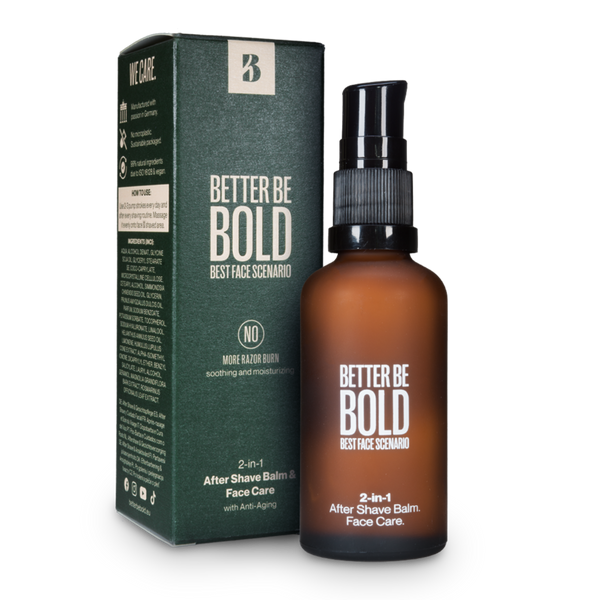 Best Face Scenario: 2-in-1 After Shave Balm & Gesichtspflege