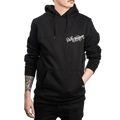 Hoodie Black and Print